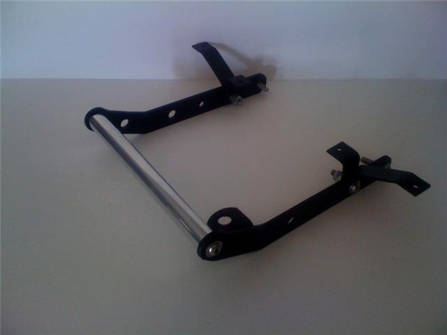 Banshee Rear Grab Bar Bare metal